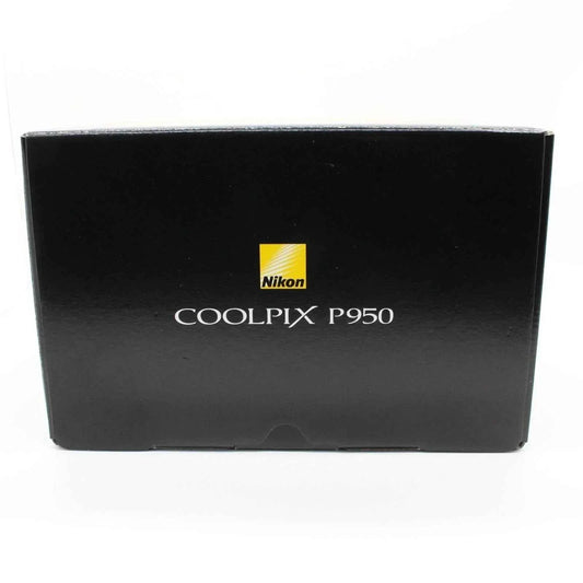 Nikon COOLPIX P950 Digital Camera - 16MP 83x Optical Telephoto Zoom Lens - Black
