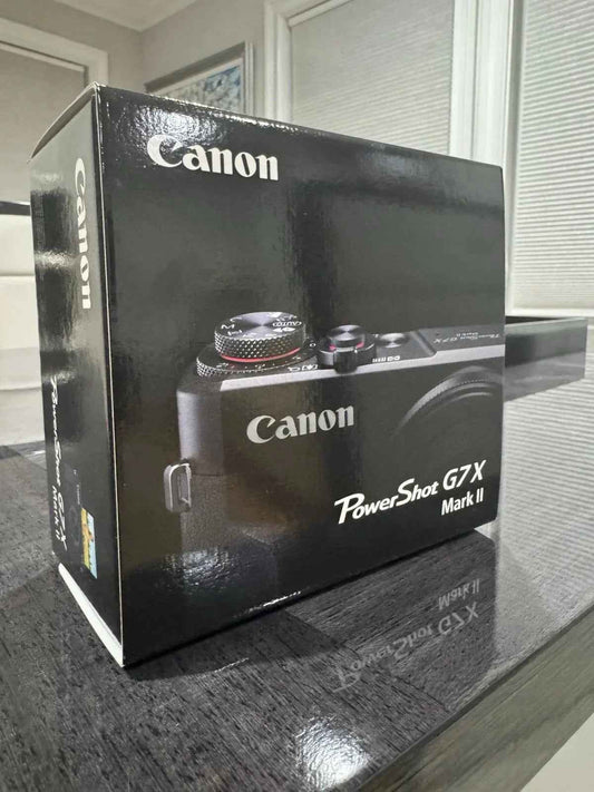 Canon PowerShot G7 X Mark II 20.1-Megapixel Digital Video Camera – Black