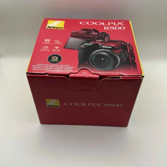 Nikon COOLPIX B500 Digital Camera - Red