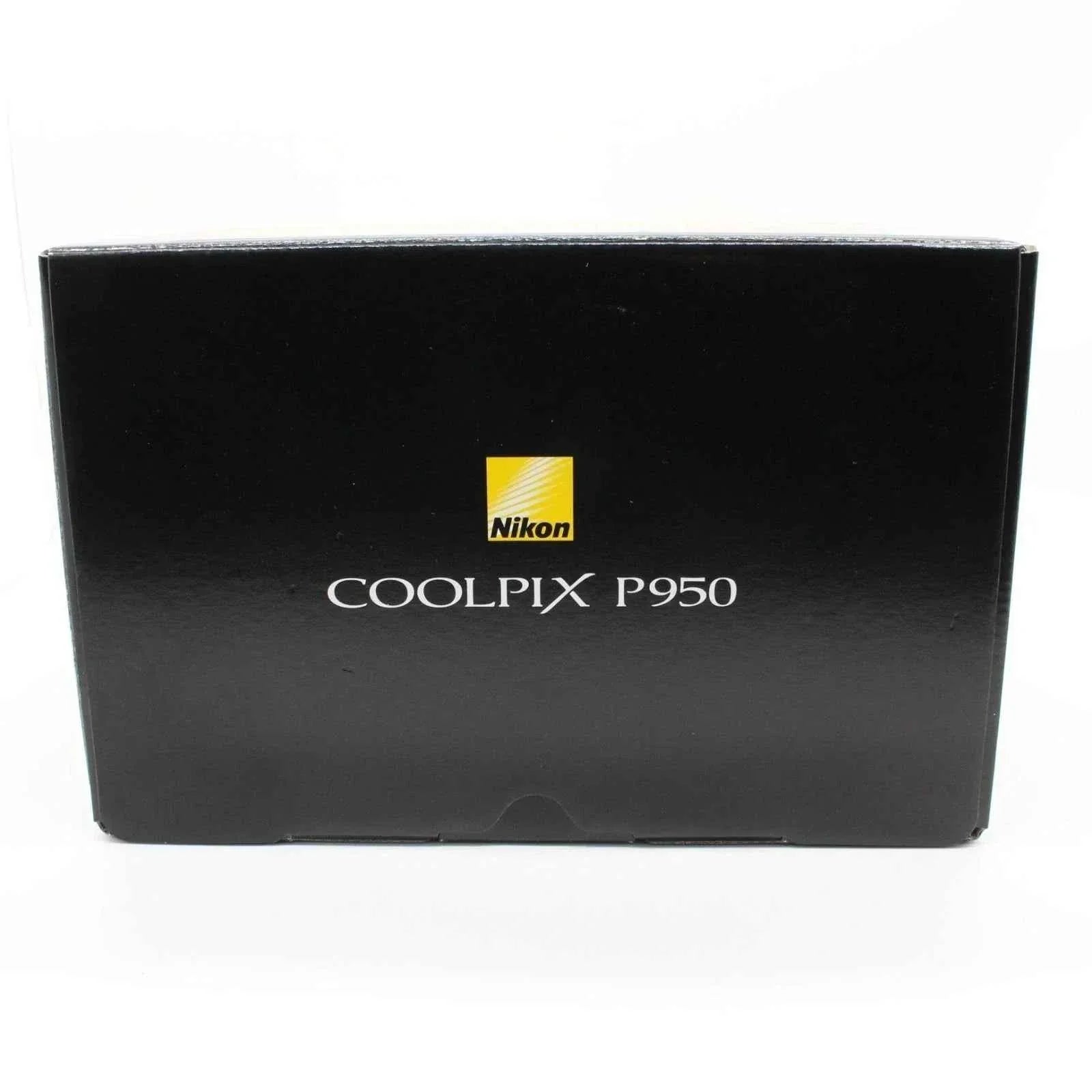 Nikon COOLPIX P950 Digital Camera - 16MP 83x Optical Telephoto Zoom Lens - Black