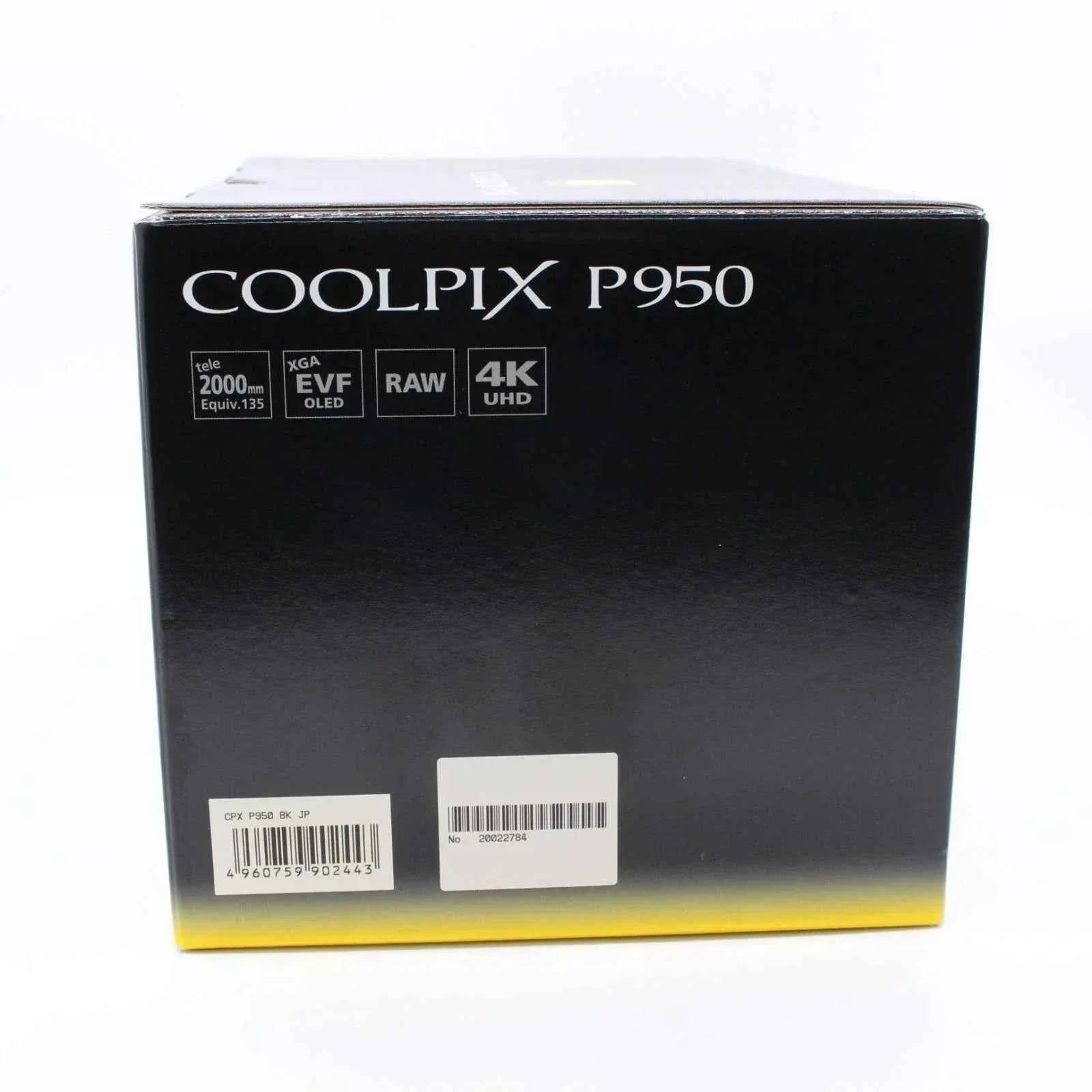 Nikon COOLPIX P950 Digital Camera - 16MP 83x Optical Telephoto Zoom Lens - Black