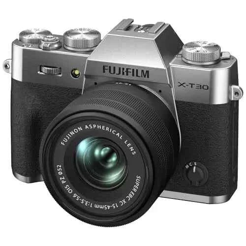 Fujifilm X-T30 II Silver Body with Lens XC 15-45mm Silver