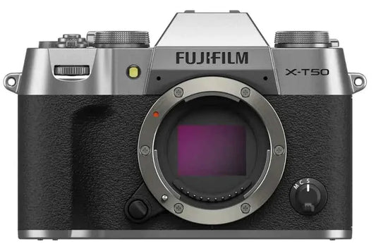 Fujifilm X-T50 Mirrorless Camera Body Only - Silver