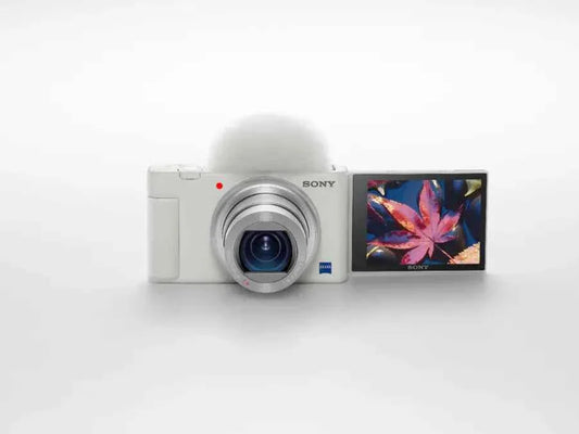 Sony ZV-1 - 20.1MP Digital Camera for Content Creators and Vloggers - White