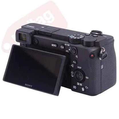 Sony Alpha α6600 Mirrorless 24.2MP 4K Digital Camera with E PZ 16-50mm f/3.5-5.6 OSS Lens - Black