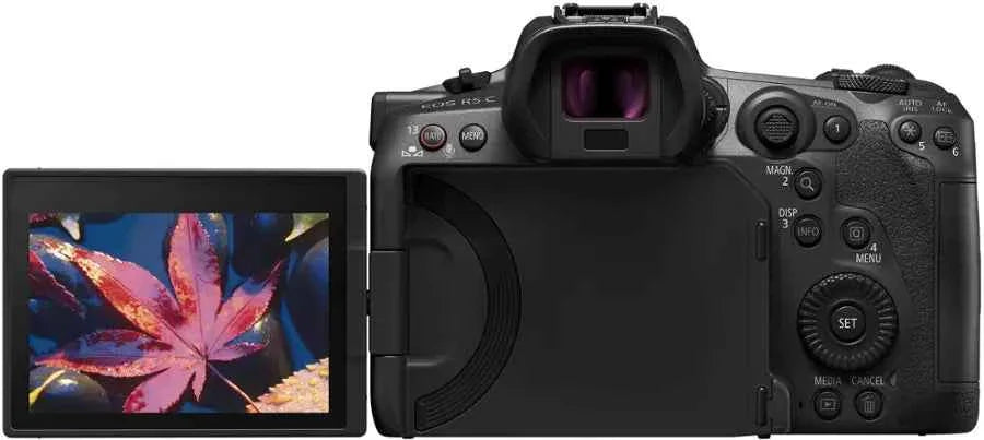 Canon EOS R5 C 8K Video Mirrorless Cinema Camera with RF24-105mm f/4 L IS USM Lens - Black