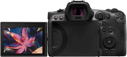 Canon EOS R5 C 8K Video Mirrorless Cinema Camera with RF24-105mm f/4 L IS USM Lens - Black