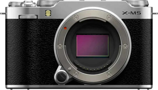 Fujifilm X-M5 26.1MP Mirrorless Camera Body Only – Silver (USA Model)