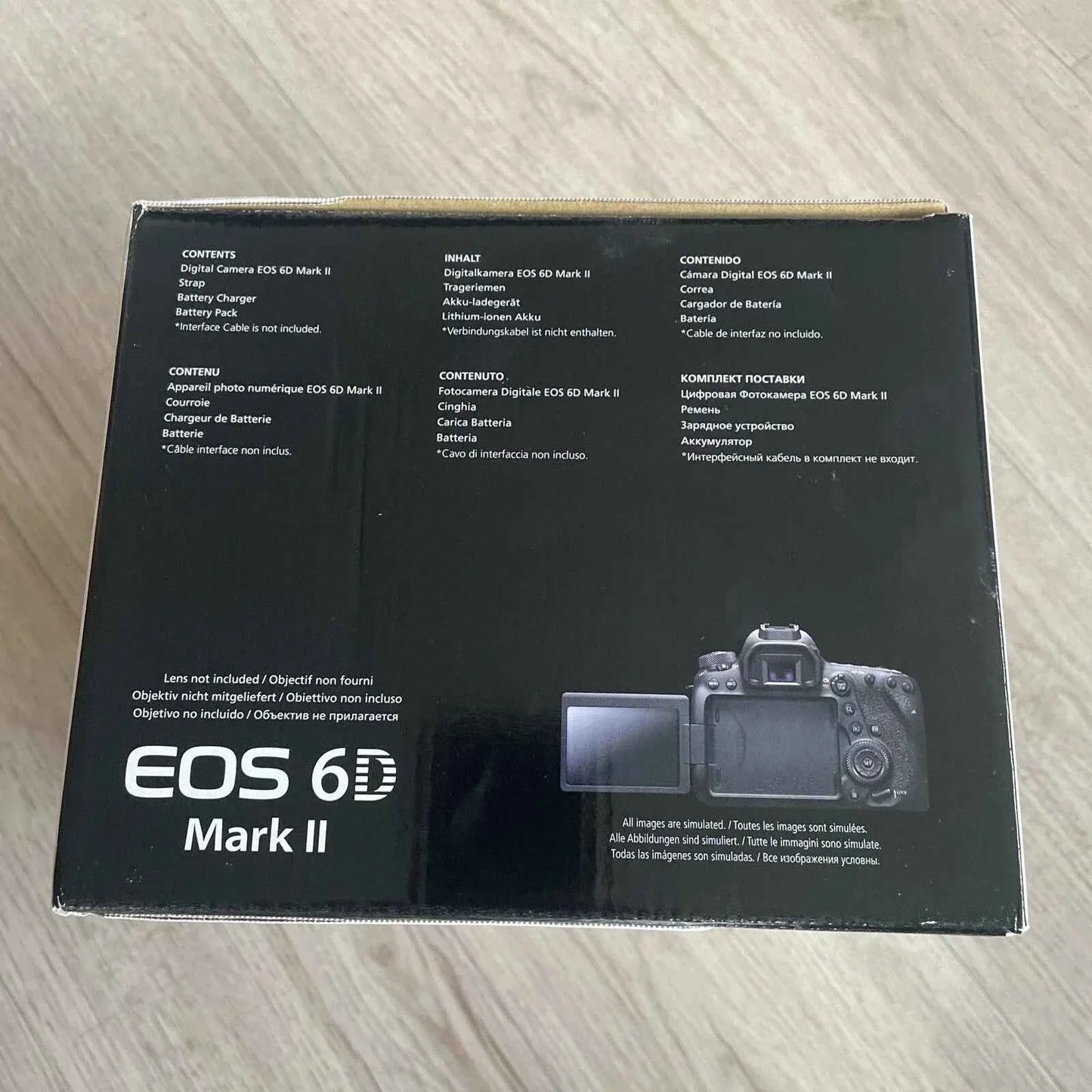 Canon EOS 6D Mark II Digital SLR Camera (Body Only)