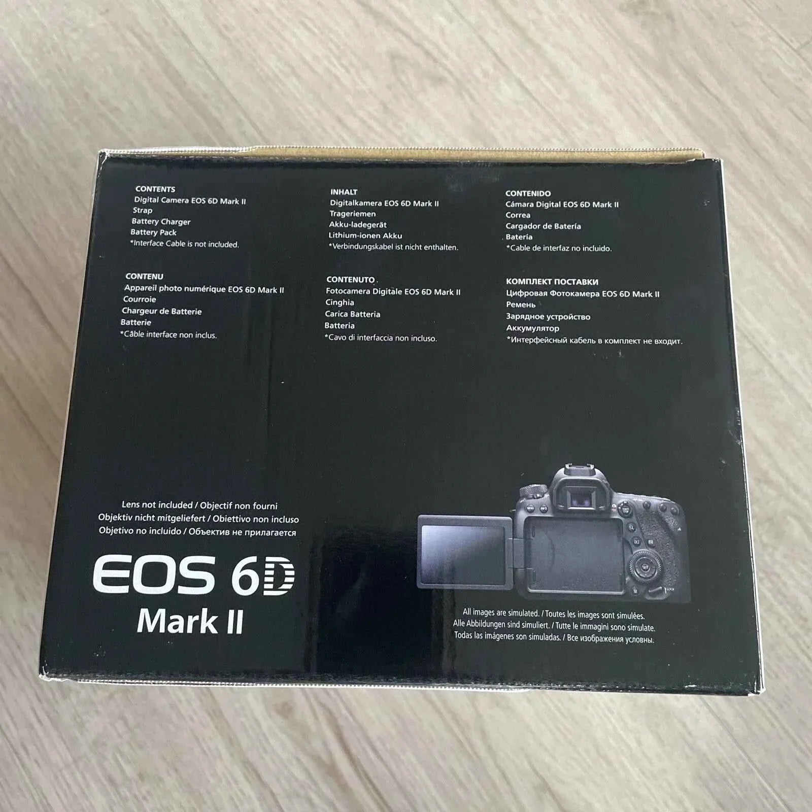 Canon EOS 6D Mark II Digital SLR Camera (Body Only)