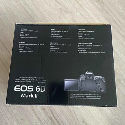 Canon EOS 6D Mark II Digital SLR Camera (Body Only)