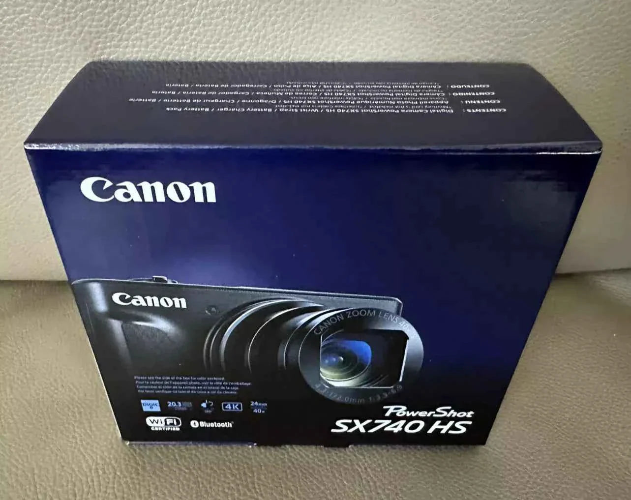 Canon PowerShot SX740 HS - Point & Shoot Camera - Black (US Model)