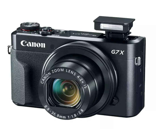 Canon PowerShot G7 X Mark II 20.1-Megapixel Digital Video Camera – Black