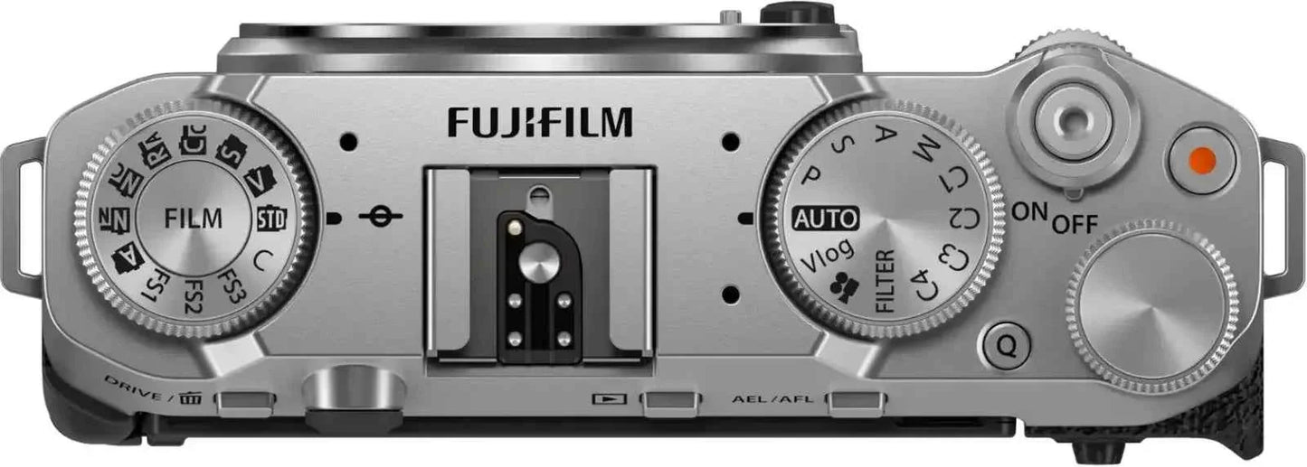 Fujifilm X-M5 26.1MP Mirrorless Camera Body Only – Silver (USA Model)