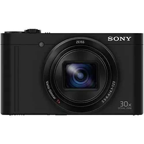 SONY DSC-WX500 18.2MP 30x Optical Zoom Digital Camera (Black)