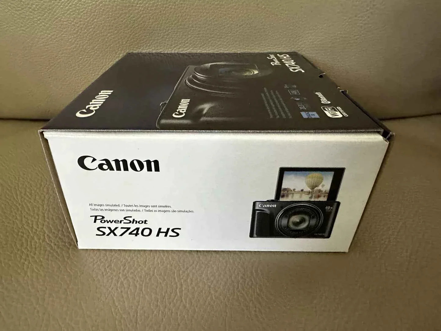 Canon PowerShot SX740 HS - Point & Shoot Camera - Black (US Model)