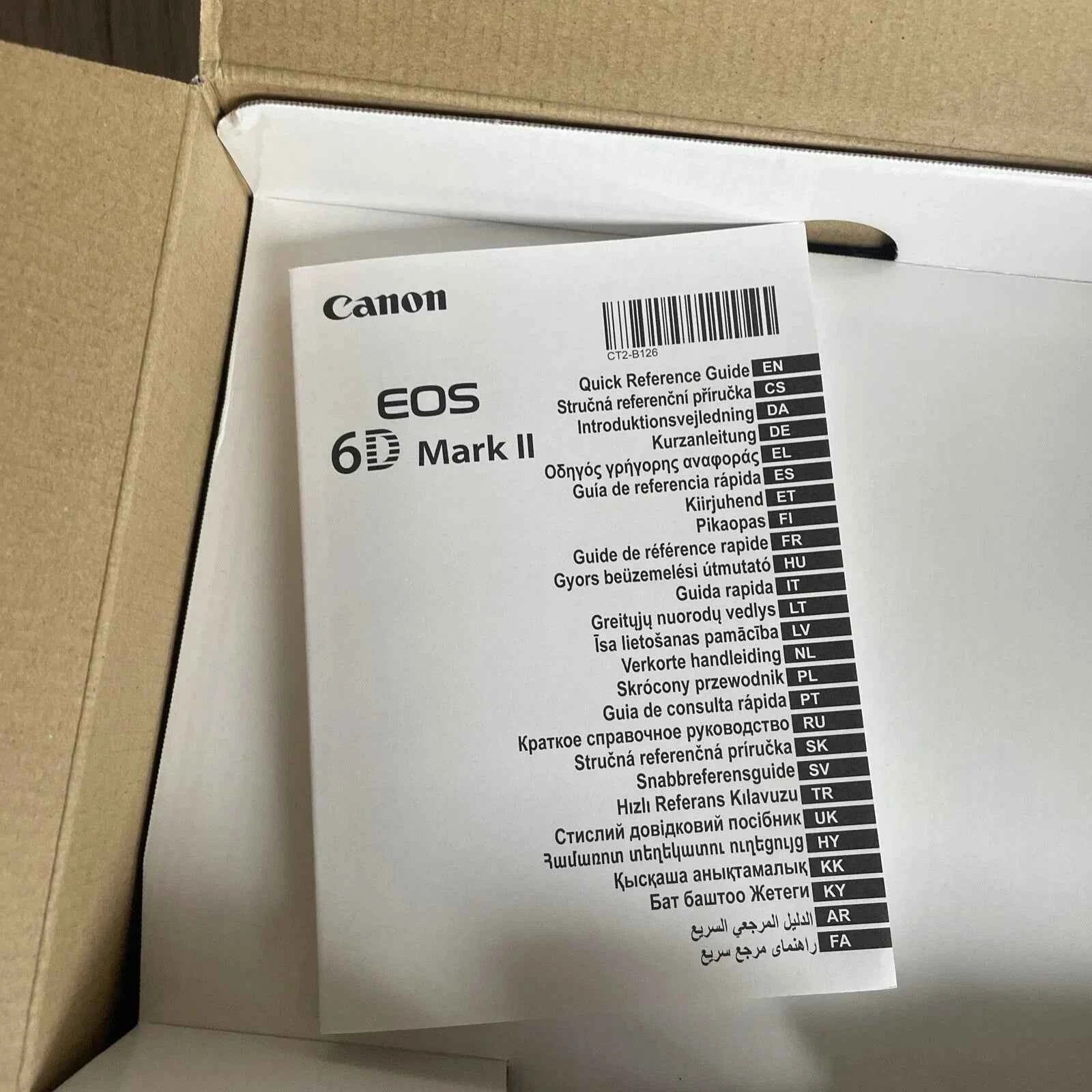 Canon EOS 6D Mark II Digital SLR Camera (Body Only)