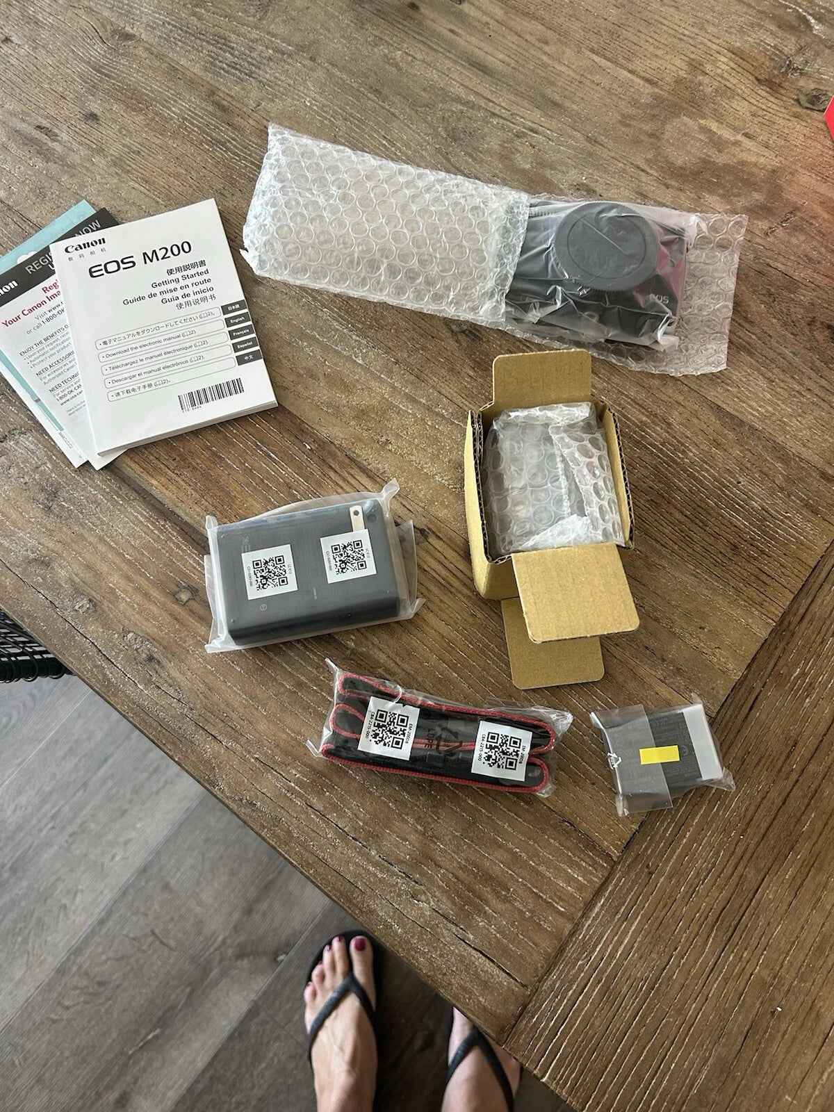 Canon EOS M200 camera