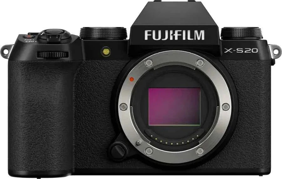 Fujifilm X-S20 Mirrorless Camera (Body Only) - Black