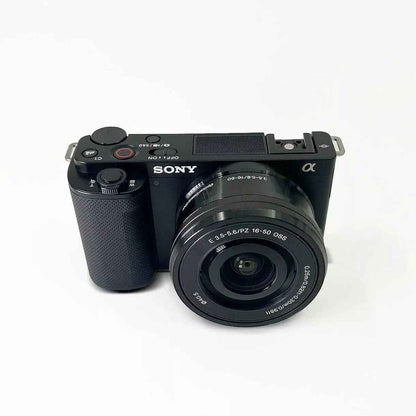 Sony ZV-E10 Mirrorless Camera with 16-50mm Lens (Black)