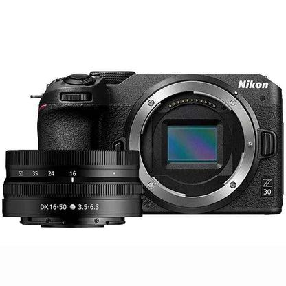 Nikon Z 30 Mirrorless Camera Body with NIKKOR Z DX 16-50mm f/3.5-6.3 VR Lens Kit