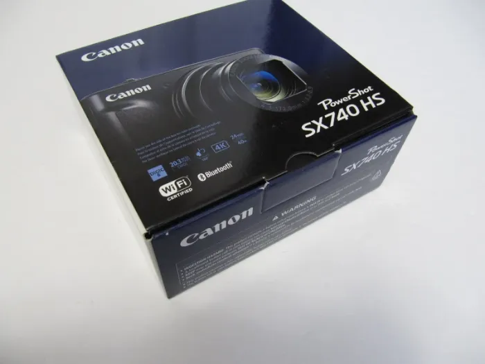 Picture of Canon PowerShot SX740 HS 4K Digital Camera – 20.3MP, Black